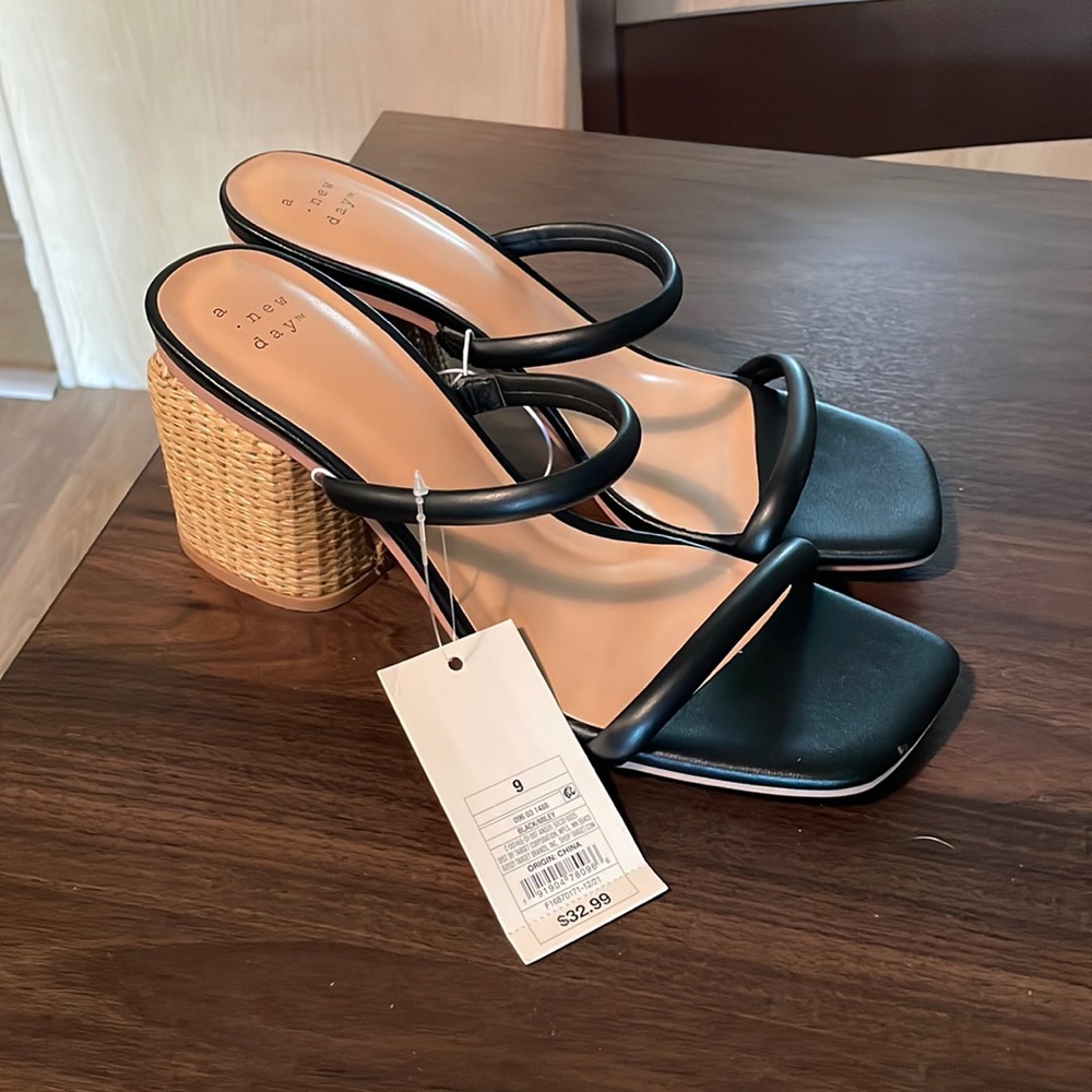 Strappy Slip On Heel